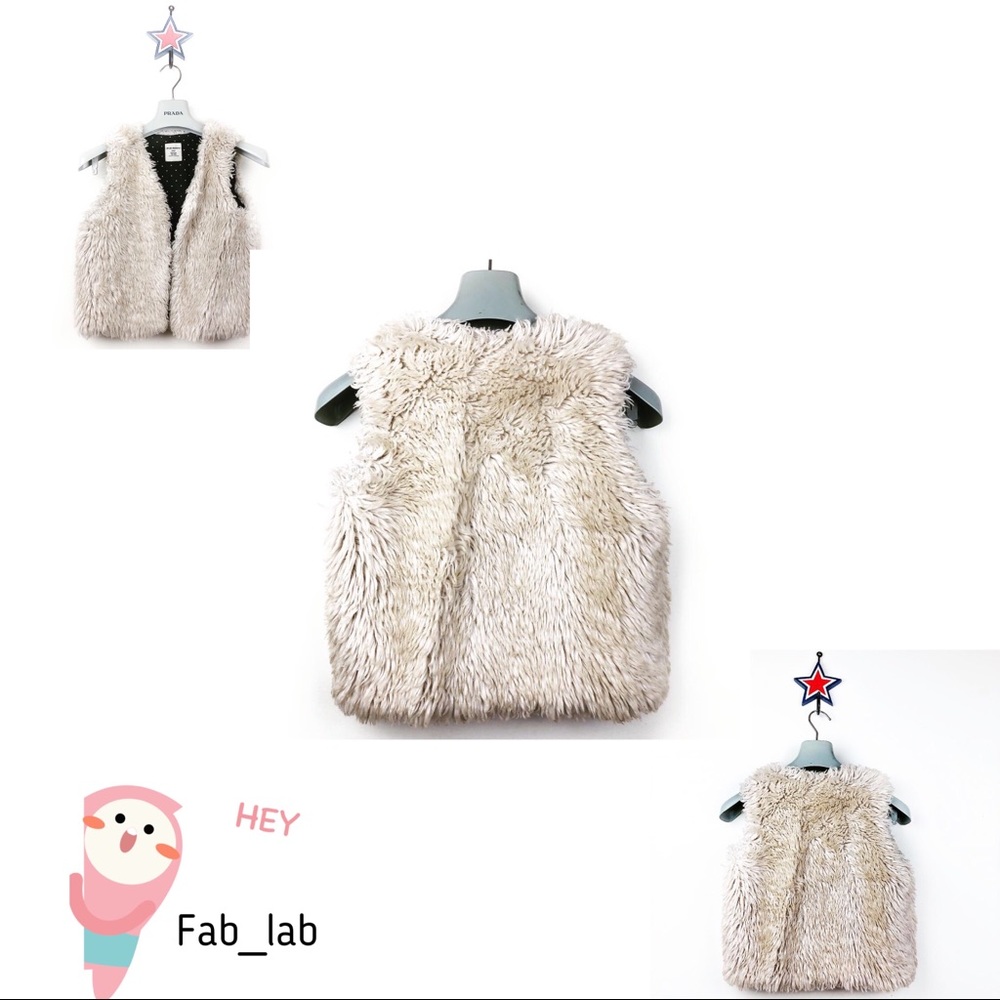 Old Navi high-pile warm Vest size 10-12